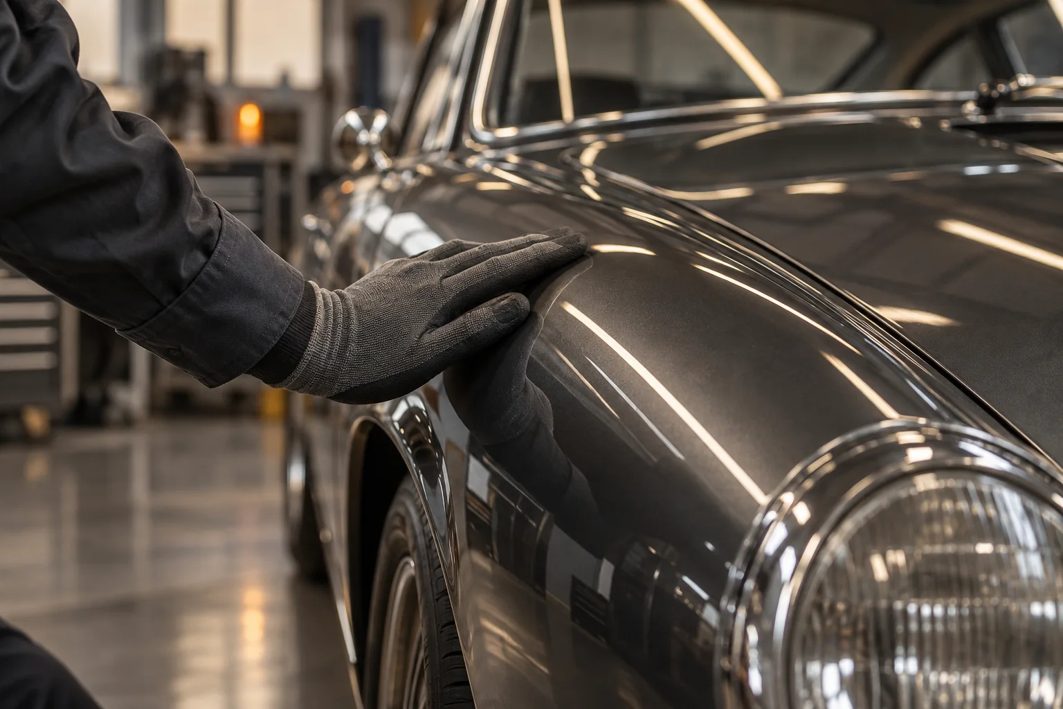 Griffin Motors 홈페이지에서 사용하는 판금·도장 이미지